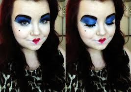 halloween makeup queen of hearts she