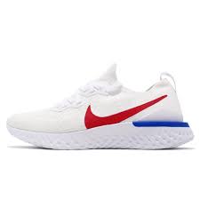 Details About Nike Epic React Flyknit 2 Forrest Gump Cortez White Red Blue Men Shoe Cj8295 100