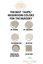 The Best Taupe Paint Colors Nursery