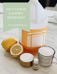 how to clean your clothes naturally
