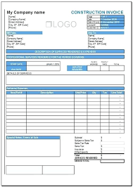 Free Professional Invoice Template Downloadable Excel Download