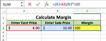 gross margin types intake margin vs