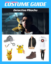 Now it's time to show off the other two pokemon. Detective Pikachu Costume Ideas Pikachu Tim Goodman Diy Guide