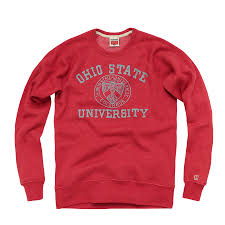 Cheer on your buckeyes with retro graphics featuring script ohio and block o. Homage Ohio State Crest Crewneck Sweatshirt 58 00 Retro Sweatshirts Buckeyes Shirt Sweatshirts