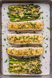 baked halibut and asparagus julia s al