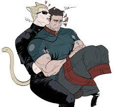 chris redfield and albert wesker (resident evil and 1 more) drawn by  chamma_yohani | Danbooru