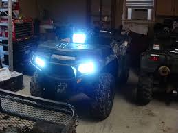 3 Light Hids Installed Atvconnection Com Atv Enthusiast
