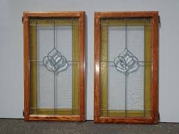 Vintage Stained Glass Doors Windows