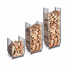 log holders for the fireplace garden