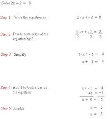 Two Step Equations Equations Solving