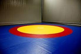 wrestling mat size wresting at rs
