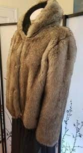 Zara Faux Fur Jacket Coat With Hood