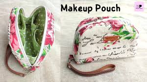 makeup pouch tutorial diy makeup bag