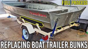boat trailer bunks carpet replacement
