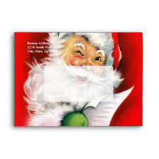 Santa Claus Envelopes Zazzle