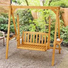 A Frame Wooden Porch Swing Zhps 034ms