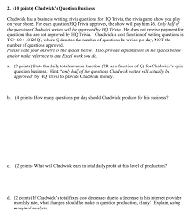 How many questions can you answer correctly? Solved 2 10 Points Chadwick S Question Business Chadwick Chegg Com