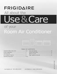 Keep your cool with this stylish and powerful wall unit. User Guide For The Frigidaire Fra124ht2 Through The Wall Air Conditioner Manualzz