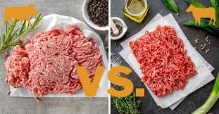ground pork vs ground beef difference