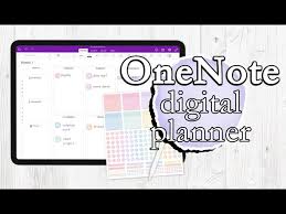 I add in pages to keep track of the kid's homeschool, my couponing, work schedule. Onenote Digital Planning Tutorial Getting Started With Your Digital Planner Youtube