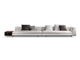 roger sectional fabric sofa by minotti