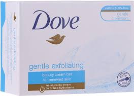 cream soap gentle exfoliation dove