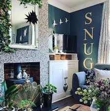 Rustic Gold Metal Letters Snug House