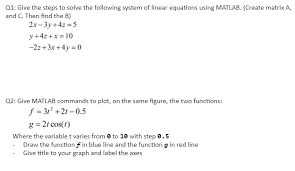 Answered Q1 Give The Steps To Solve