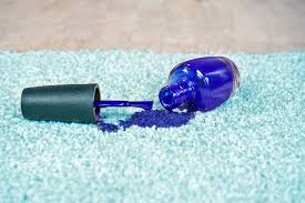 how to get nail polish out of carpet