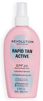 makeup revolution beauty rapid tan
