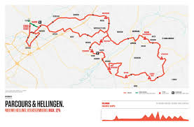 The 2020 edition amounts to 201 kilometres and includes eleven hills. Parcours Kuurne Brussel Kuurne