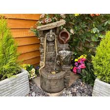 Rustic Jug Mains Powered Water Feature
