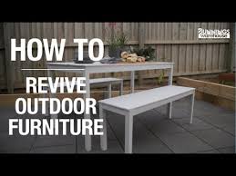 How To Paint Revive Outdoor Furniture