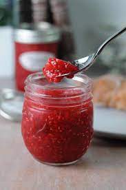 easy raspberry freezer jam sula and e