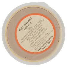 on the pigs back duck liver pate with
