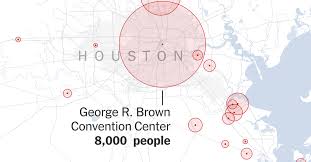 Maps Tracking Harveys Destructive Path Through Texas And
