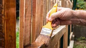 how to re a wooden fence