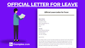 official letter for leave 28