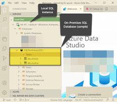 azure sql database in azure data studio