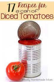 17 recipes for a can of diced tomatoes