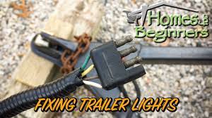 how to troubleshoot trailer lights that
