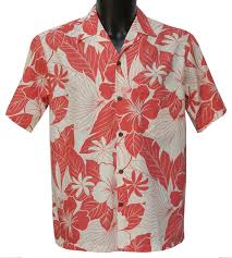 chemise hawaienne ... Lanai coral