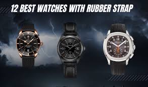 12 best rubber strap watches for an