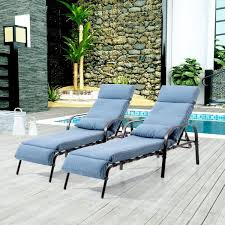 Metal Outdoor Chaise Lounge