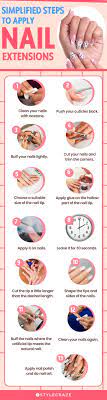 how to apply nail extensions perfectly