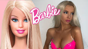 barbie doll halloween makeup tutorial