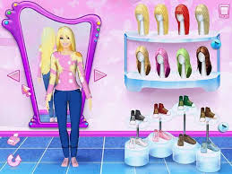 barbie dress up games free