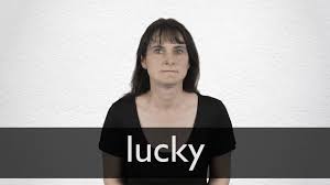 Lucky definición y significado | Diccionario Inglés Collins