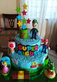 Mario bros birthday cake gteau mario bros birthday pinterest mario cake mario bros. Torta Super Mario En Crema Super Mario Bros Birthday Party Super Mario Birthday Party Mario Bros Birthday