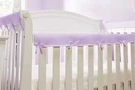 3 piece padded baby crib rail cover set